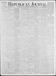 Republican Journal: Vol. 53, No. 38 - September 22,1881