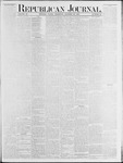 Republican Journal: Vol. 53, No. 42 - October 20,1881