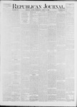 Republican Journal: Vol. 55, No. 16 - April 19,1883