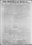 The Republican Journal: Vol. 72, No. 47 - November 22,1900
