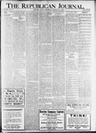 The Republican Journal: Vol. 93, No. 13 - March 31,1921
