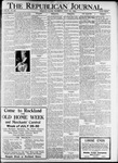 The Republican Journal: Vol. 93, No. 29 - July 21,1921
