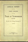 Scarborough Annual Report - 1922 by Town of Scarborough, Maine