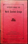 North Scarboro Grange - Sixteenth Annual Fair - Sept. 24, 1930