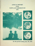 Annual Report of the Town of Scarborough, Maine, 1991