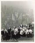 Scarborough HS Sr Class of 1955 - NY Trip - Top of Rocketfeller Center -  23 Apr 1955