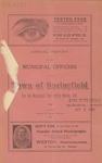 Annual Report of the Municipal Officers of the Town of Springfield, 1901