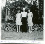 July 1944 - Anita Johnson; Leland Fogelin; Shirley Anderson (Sjostedt)