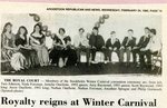Newspaper clipping - 1993 - Royalty at Winter Carnival