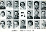 1962 - 1963 - Grade 5th & 6th grade pictures
