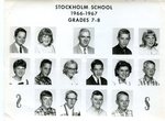 1966 - 1967 - Grade 7th & 8th grade pictures