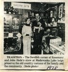 Newspaper Clipping - John & Rosemary Hede