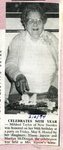 Newspaper Clipping - Mildred Taylor celebrating her 94th birthday - May 6, 1994
