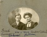 Frank Larsson & Selma (Larsson) Peterson. (Brother & Sister)