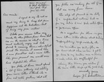 World War II letter from John Soderstrom