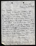 World War II letter from Fernald P. (Flip) Anderson