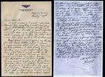World War II letter from Herbert Peterson