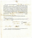 1819 Maine Constitutional Election Returns: Plantation No1 in 3rd Range