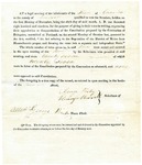 1819 Maine Constitutional Election Returns: Cornville