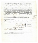 1819 Maine Constitutional Election Returns: Corinna