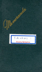 Peveril Meigs Tide Mill Field Notebook 1 (1964-1966) by Peveril Meigs III