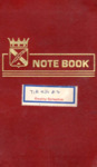Peveril Meigs Tide Mill Field Notebook 3 (1968-1969) by Peveril Meigs III