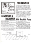 The Town Crier : October 26, 1972