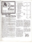 The Town Crier : September 29, 1977