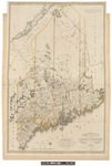 Map of the District of Maine by Moses Greenleaf and Maine State Library