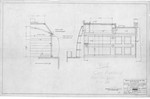 General Arrangement of Vestibule; 20 Ft. Box Car with Doors Altered; For #3 Articulated Cars; Surface Lines by Boston Elevated Railway