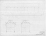 Register Operating Mechanistm; 12 Bench Open Car #2996; Surface Lines by Boston Elevated Railway
