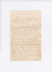 Letter to Edward A. True From Adam F. Fletcher, February 28, 1862