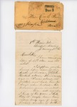 Letter to Sister, January 30, 1863 by Edward Alonzo True
