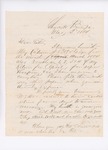 Letter to Edward True, Sr., May 3, 1864 by Edward Alonzo True
