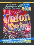 2016 Union Fair Program Supplement