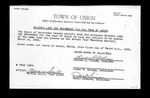 Town of Union Revised Land Use Ordinance 1988