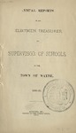 Annual Reports of the Selectmen, Treasurer and Supervisor of Schools of the Town of Wayne, 1880-81 by Town of Wayne, Maine