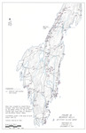 Bedrock Wells Base Map - South End of Westport Island, Maine