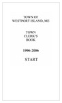 Town Clerk Record Book 1996-2006