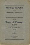 Town of Westport Island Annual Report 1922