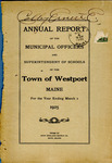 Town of Westport Island Annual Report 1925