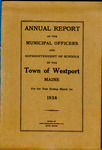 Town of Westport Island Annual Report 1938