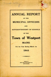 Town of Westport Island Annual Report 1940