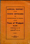 Town of Westport Island Annual Report 1940-1941
