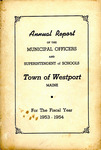 Town of Westport Island Annual Report 1954