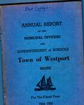 Town of Westport Island Annual Report 1955