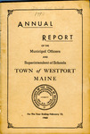 Town of Westport Island Annual Report 1960