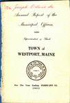 Town of Westport Island Annual Report 1962