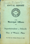 Town of Westport Island Annual Report 1963