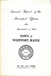 Town of Westport Island Annual Report 1971